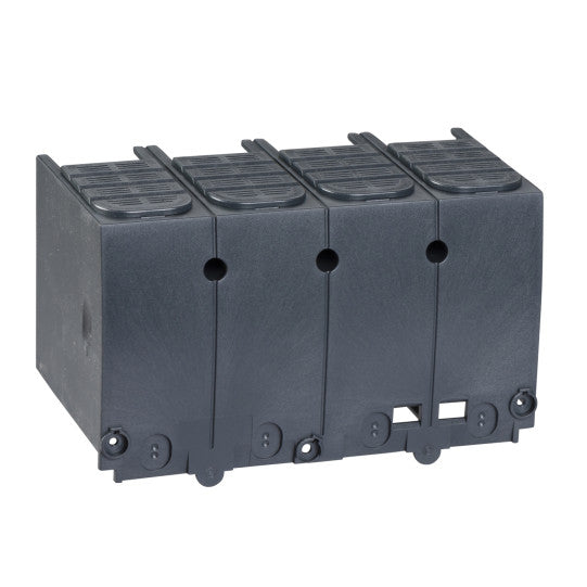 Schneider Electric SCHNEIDER terminal shield, ComPact NSX100/160/250 DC, upstream and downstream, 4P, 2 poles in parallel - LV438327
