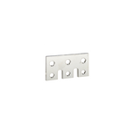 Schneider Electric SCHNEIDER connection plate with heatsink, ComPact NSX100DC to NSX250DC, parallel connection of 2 poles, set of 2 parts - LV438329