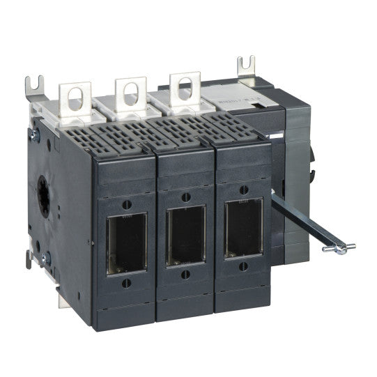 Schneider Electric Fupact Switch disconnector fuse, Fupact INFD160, 160 A, 3 poles 3F, fuse type DIN 000/00, right side control - LV480437
