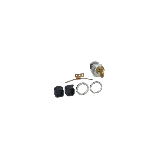 Schneider Electric Masterpact Chassis locking - 1 Ronis keylock 2 keys + adaptation kit - for MTZ1 - LV864912SP