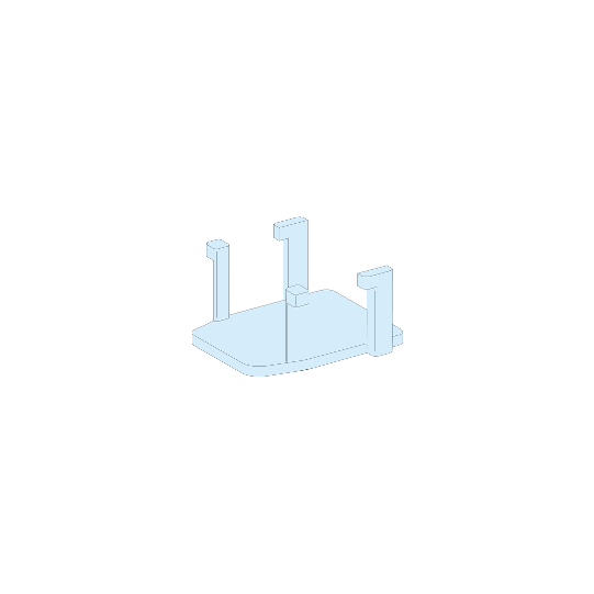 Schneider Electric Linergy Linergy LGY - Cales pour JdB vertical Linergy LGY - lot de 12 - LVS01109