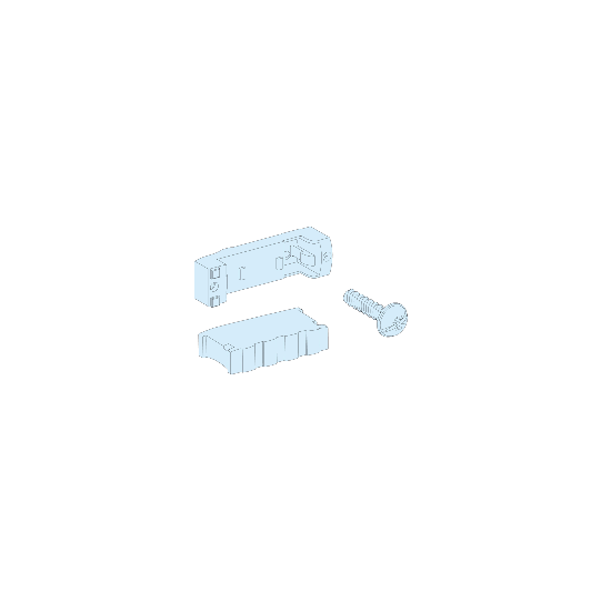 Schneider Electric Linergy Linergy BW - Support de barres 160 à 400 A - Lot (x2) - LVS01210