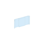 Schneider Electric PrismaSeT PrismaSeT G Active - Platine NSX630 vertical - fixe - Cde rotative - RAL9003 - LVS03074