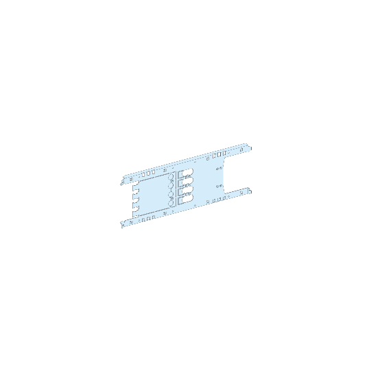 Schneider Electric PrismaSeT PrismaSeT P Active - Platine NSX100-250 - fixe - 4P horiz.-Cde rot. télécde-L650 - LVS03414