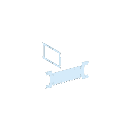 Schneider Electric PrismaSeT PrismaSeT P Active - Platine NSX250-3P4P+Lin.FC-socle-vert.-Cde rot. télec-L650 - LVS03423