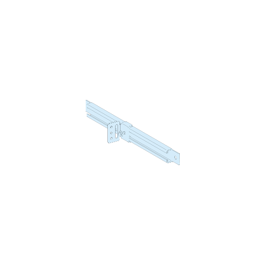 Schneider Electric PrismaSeT PrismaSeT P Active - 2 glissieres + equerres pour platine - LVS03593