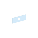 Schneider Electric PrismaSeT PrismaSeT P Active - Plastron NSX 100/630-5M-3P4P-L650-socle horizont.-Tte cde - LVS03618