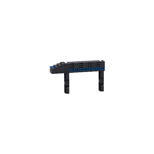 Schneider Electric Linergy Linergy FM - Répartiteur 1/2 rangée à connexion rapide - 4P 63A - (Multiclip) - LVS04008