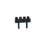 Schneider Electric Linergy Linergy FM - Répartiteur 1/2 rangée - 4P 160A - (Multiclip) - LVS04018