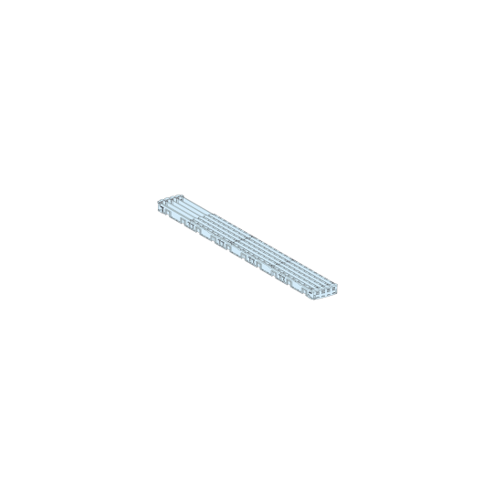 Schneider Electric Linergy Linergy BW - Jeu de barres isolées - 125 A 3P - L=750 mm (Powerclip) - LVS04107