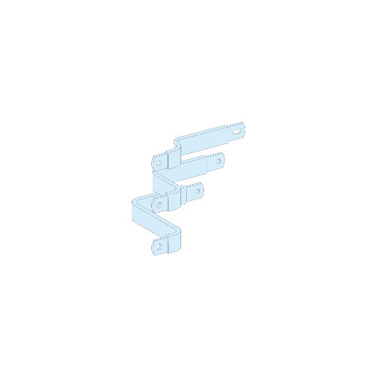Schneider Electric PrismaSeT PrismaSeT P Active - Liaison JdBV NSX400/630 - horizont. fixe maneton - 3P - LVS04453