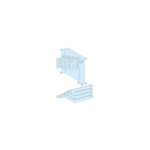 Schneider Electric PrismaSeT PrismaSeT P Active - Raccordement aval reporté NSX400/630 - fixe Cde manet. - 4P - LVS04456