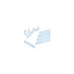 Schneider Electric PrismaSeT PrismaSeT P Active - Liaison aval JdB.V - NS800/1250 - vertical - fixe - 4P - LVS04486