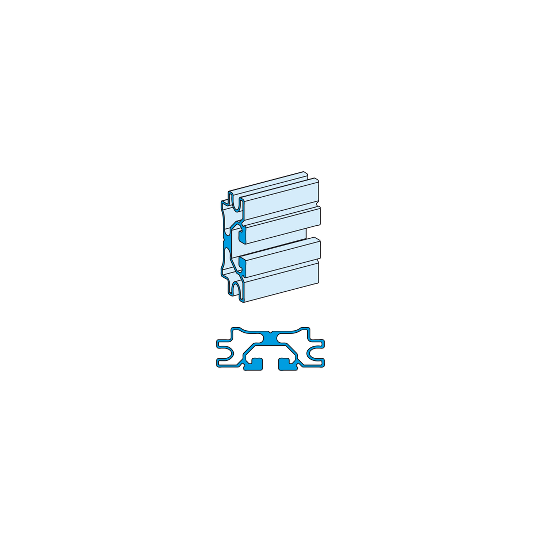 Schneider Electric Linergy Linergy LGYE - Profil JdB horizontal - 630A - L=2000mm - LVS04560