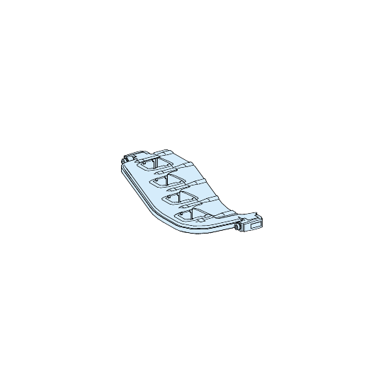 Schneider Electric Linergy Linergy - Support fixe - jeu de barres vertical latéral - LGY décalé - LVS04651