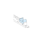Schneider Electric Linergy Linergy LGYE - Cale support inférieur JdB vertical <= 3200A - lot de 12 - LVS04659
