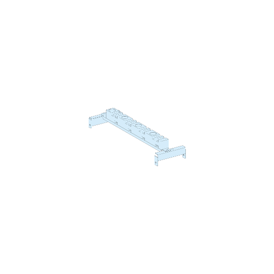 Schneider Electric Linergy PrismaSeT P Active - Support de calage JdB vertical latéral - LGYE ou BS 5/10mm - LVS04663