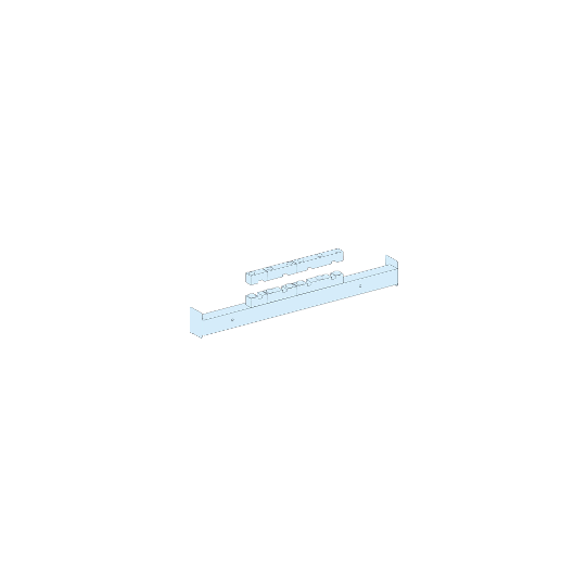 Schneider Electric Linergy PrismaSeT P Active - Support barres raccordement arrière - entraxe 70 - LVS04693