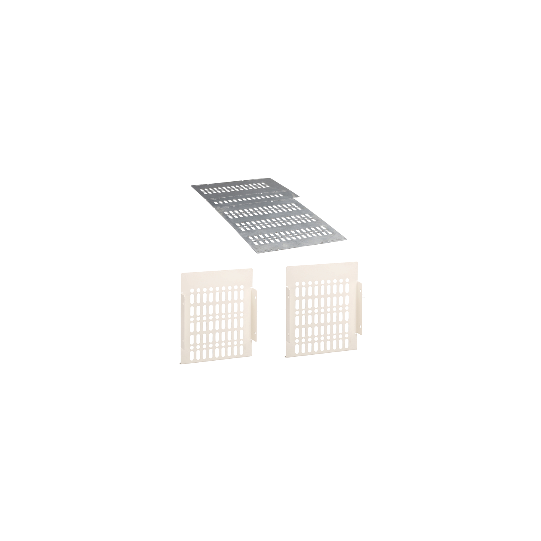 Schneider Electric PrismaSeT PrismaSet HD - cloisonnement forme 2 JDB horizontal- 4M - L300xP500/600/800mm - LVS06568