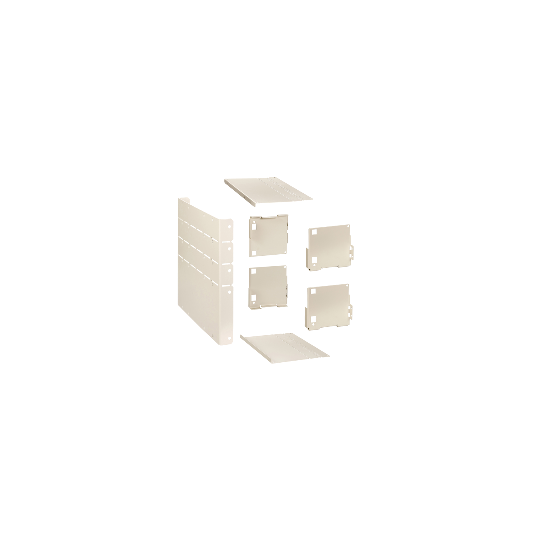 Schneider Electric PrismaSeT PrismaSet HD - Capot forme 4 pour unité fonctionnelle 4 a 6 modules - LVS06601