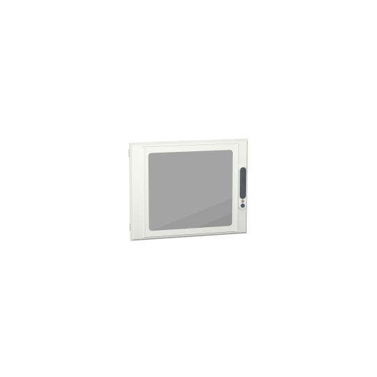 Schneider Electric PrismaSeT PrismaSeT G Active - Porte transparente - Coffret ou extension 9M - RAL9003 - LVS08133
