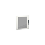 Schneider Electric PrismaSeT PrismaSeT G Active - Porte transparente - Coffret ou extension 12M - RAL9003 - LVS08134