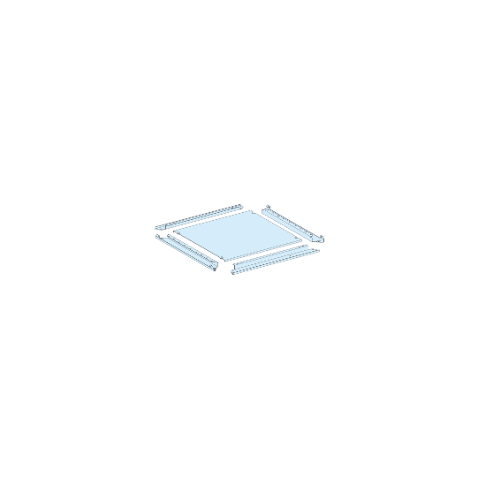 Schneider Electric PrismaSeT PrismaSeT P Active - Plaque passe-câbles pleine IP55 - L300 P400 - LVS08483