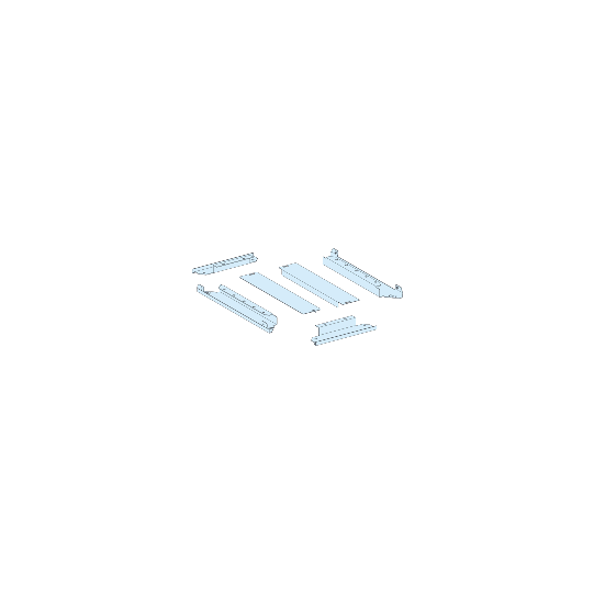 Schneider Electric PrismaSeT PrismaSeT P Active - Plaque passe-câbles pleine IP30 - L300 P400 - LVS08493