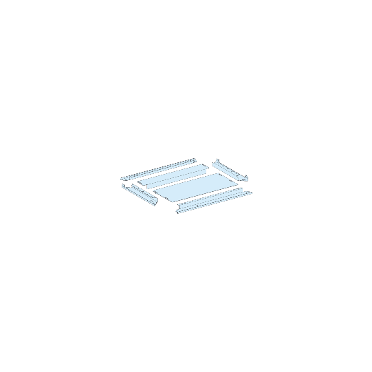 Schneider Electric PrismaSeT PrismaSeT P Active - Plaque passe-câbles pleine IP30 - L650 P600 - LVS08696