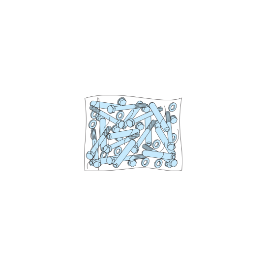 Schneider Electric PrismaSeT PrismaSeT P Active - Visserie + accessoires d'association - lot de 10 - LVS08718