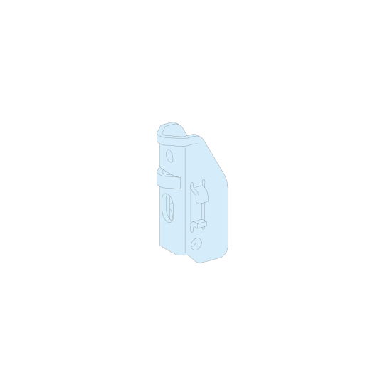 Schneider Electric PrismaSeT PrismaSeT G Active - Adaptateur support bridage câble-enveloppes 33-36M-Lot de 2 - LVS08866