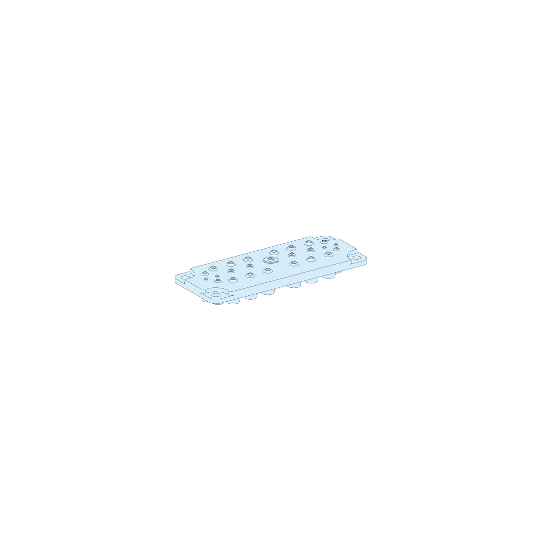 Schneider Electric PrismaSeT PrismaSeT G Active - Plaque passe-câbles à membrane - 29 entrées - LVS08872