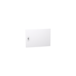 Schneider Electric PrismaSeT Door, PrismaSeT XS, plain, white (RAL 9003), for enclosure 1 x 18 modules - LVSXDP118