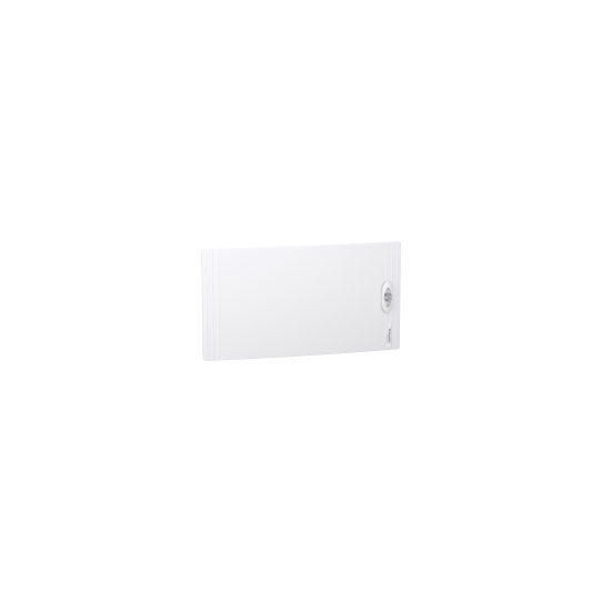 Schneider Electric PrismaSeT Door, PrismaSeT XS, plain, white (RAL 9003), for enclosure 1 x 24 modules - LVSXDP124