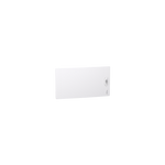 Schneider Electric PrismaSeT Door, PrismaSeT XS, plain, white (RAL 9003), for enclosure 1 x 24 modules - LVSXDP124