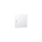 Schneider Electric PrismaSeT Door, PrismaSeT XS, plain, white (RAL 9003), for enclosure 2 x 18 modules - LVSXDP218