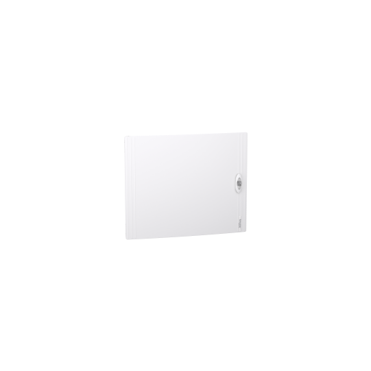 Schneider Electric PrismaSeT Door, PrismaSeT XS, plain, white (RAL 9003), for enclosure 2 x 24 modules - LVSXDP224