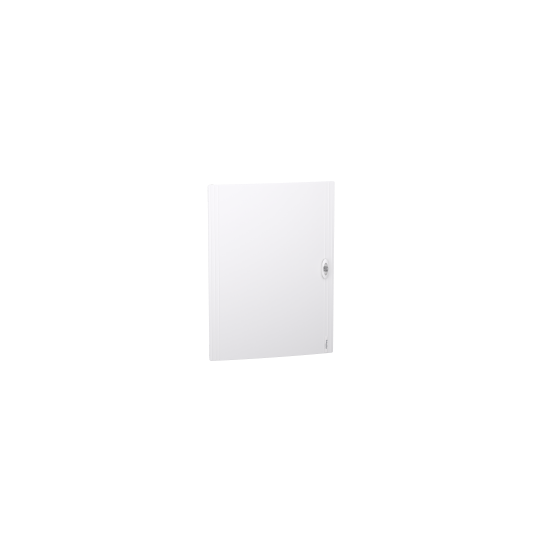 Schneider Electric PrismaSeT Door, PrismaSeT XS, plain, white (RAL 9003), for enclosure 4 x 24 modules - LVSXDP424