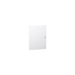 Schneider Electric PrismaSeT Door, PrismaSeT XS, plain, white (RAL 9003), for enclosure 4 x 24 modules - LVSXDP424