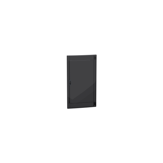 Schneider Electric PrismaSeT Door, PrismaSeT XS, transparent, smoked, for enclosure 4 x 18 modules - LVSXDS418