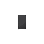 Schneider Electric PrismaSeT Door, PrismaSeT XS, transparent, smoked, for enclosure 4 x 18 modules - LVSXDS418