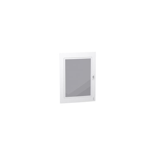 Schneider Electric PrismaSeT Door, PrismaSeT XS, transparent, colourless, for enclosure 4 x 24 modules - LVSXDT424