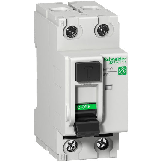 Schneider Electric Multi 9 Multi9 - GFP - RCCB - 2P - 25A - class A SI - 480Y/277 V - 26 mA instantaneous - M9R41225