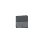 Schneider Electric Mureva Styl Mureva Styl - roller blind push-button flush & surface mounting - grey - MUR35042