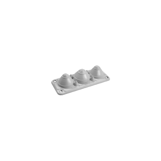 Schneider Electric Spacial Spacial - membrane - type FL21 T - 7 entrées de câbles - NSYAECPFLT7