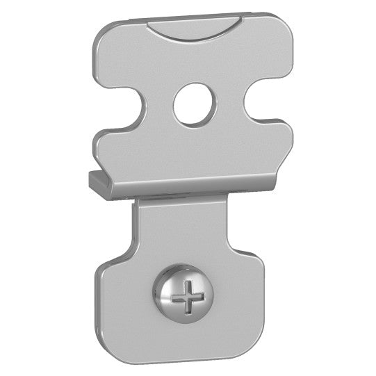 Schneider Electric SCHNEIDER Set of 4 wall fixing lugs, made of steel. For Spacial SBM boxes - NSYAEFPFSB