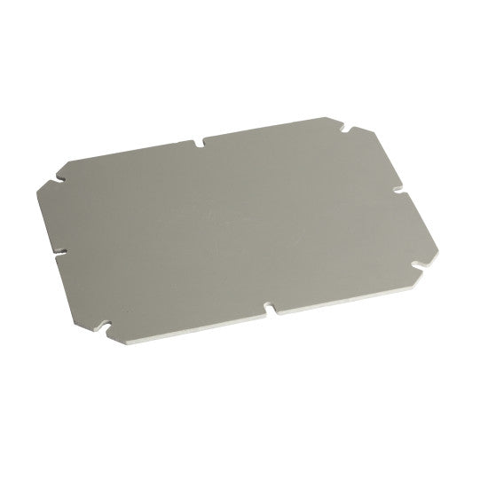 Schneider Electric Thalassa Mounting plate in galvanized steel, thickness 15 mm For boxes of H275W225 mm - NSYAMPM2924TB