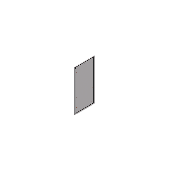 Schneider Electric Spacial Spacial SF rear panel external fixing - 1800x400 mm - NSYBP184