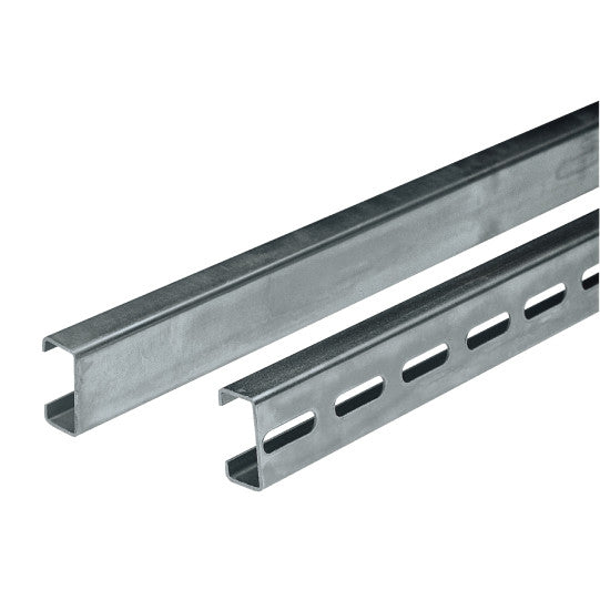 Schneider Electric Spacial Symmetric C-shaped rails drilled 21x11x10. Length 2000mm. Supply: 20 rails 2m. - NSYCNT20