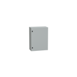 Schneider Electric Spacial Spacial CRN plain door with mount.plate. H800xW600xD300 IP66 IK10 RAL7035.. - NSYCRN86300P